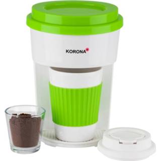 Koffiezetapparaat groen One Size Korona - 2 cup to go, koffiezetter, 4053035122038