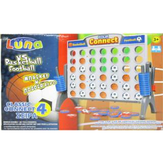 Kunststof One Size meerkleurig Luna 4-op-1-rij spel voetbal ijshockey 5205698422942