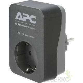 👉 Zwart grijs APC PME1WB-GR netstekker adapter Zwart, 731304346968