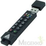 👉 Flash drive zwart Apricorn ASK3-NX-64GB USB Type-A 3.1 (3.1 Gen 2) 708326914666