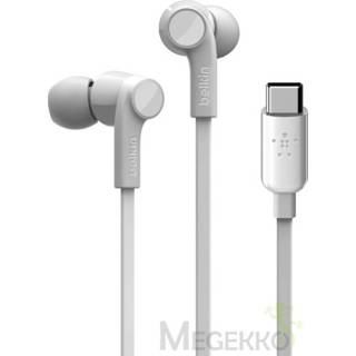 👉 In ear headphone wit Belkin Rockstar In-Ear USB-C Connector G3H0002btWHT