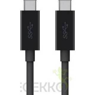 👉 Zwart Belkin F2CU049bt2M-BLK 2m USB C USB-kabel