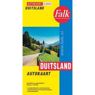 👉 Autokaart Falk Duitsland classic - Kantoor Falkplan (9028703470) 9789028703476