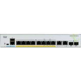 👉 Netwerk-switch grijs mannen Cisco Catalyst C1000-8T-2G-L Managed L2 Gigabit Ethernet (10/100/1000)