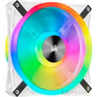 👉 Casefan wit Corsair iCUE QL140 RGB PWM White Single Fan 840006619512