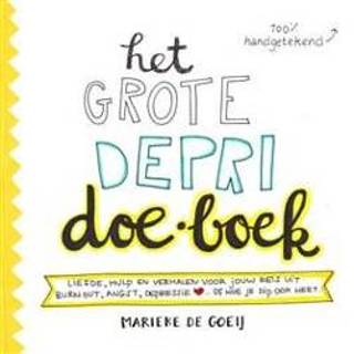 👉 Doeboek Het grote depri Doe-Boek - Boek Marieke de Goeij (9082885700) 9789082885705