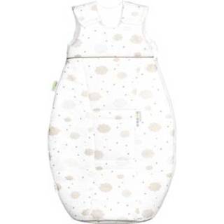 👉 Odenwälder Jersey slaapzak airpoints cloudy cool blue 60cm - 110cm - 110cm