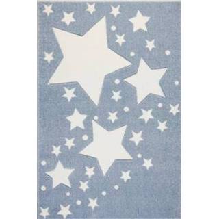 👉 Tapijt jongens blauw kinderen wit LIVONE Kids Love Rugs Starline blauw/wit 160 x 220 cm 729389936518