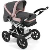 👉 Kinderwagen roze jongens baby's kinderen CHIC 4 BABY Combi VIVA Melange 4054353100678