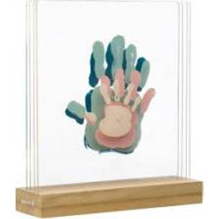 👉 Wit jongens kleurrijk baby's Baby Art Family Prints Superposed Handprints, White (Plexi) 3220660319022