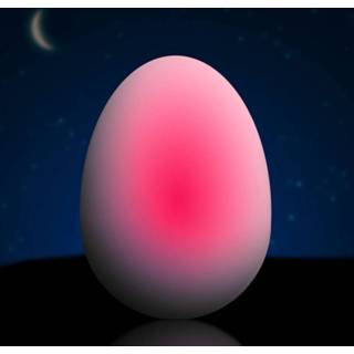 👉 Nachtlamp One Size GeenKleur Reer LED nachtlampje EI - 7 kleuren 4013283052587