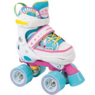 👉 Rolschaats meisjes kleurrijk HUDORA® Skate Wonders Rolschaatsen verstelbaar, maat 28-31 4005998834664