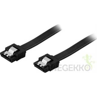 👉 Deltaco SATA-1003 1m SATA II SATA Zwart SATA-kabel