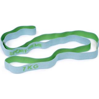 Grijs groen elastische textiel unisize Sport-Thieme Powerband 