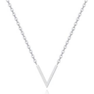 👉 Hanger zilverkleurig vrouwen zilver LGT Jewels Dames kertting met V