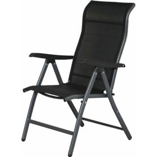 👉 Verstelbare tuinstoel antraciet SenS-Line Sardinië - 8718026018009