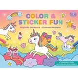 👉 Color Sticker Fun Magische Eenhoorns Licornes Magiques - Znu 9789044757941