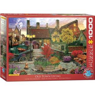 👉 Puzzel nederlands bloemen legpuzzels Old Town Living - Dominic Davison (1000 stukjes) 628136655316
