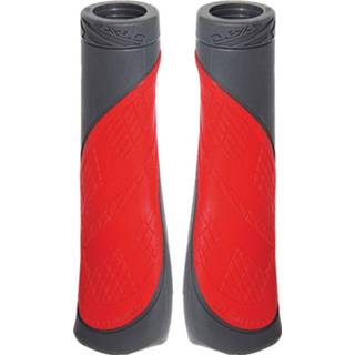 👉 Handvat rood grijs active XLC Comfort 135mm Rood/Grijs 4032191795676