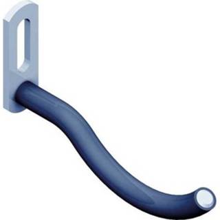 👉 Ophanghaak zwart 2x Gereedschap ophanghaken gebogen 7,5 cm