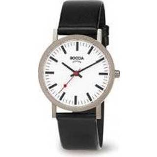 👉 Horloge titanium wit Boccia 4040066118802