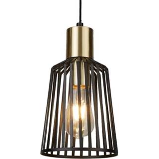 👉 Hanglamp active Searchlight Bird CageØ 16cm 9412BK 5053423098258