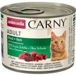 👉 Animonda Carny Adult Kattenvoer 6 x 200 g - Rund & Kabeljauw met Wortelpeterselie