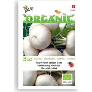 Wit Buzzy® Organic Rapen Plat Mei (BIO) 8711117925903