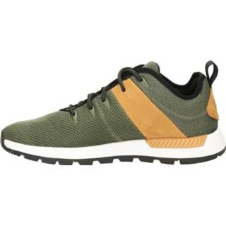 👉 Lage sneakers leer men groen Timberland Sprint Trekker 8719796773730 871979677377