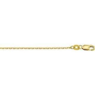 👉 9 Krt. Goud Collier Anker 1,3 mm / 42cm