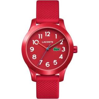 👉 Horloge rode active kinderen Lacoste Kids met Horlogeband