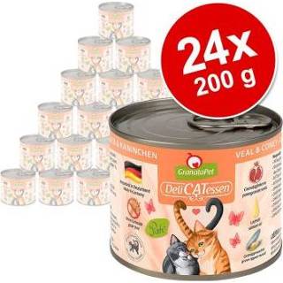 👉 Kattenvoer Spaarpakket Granata Pet DeliCatessen 24 x 200 g - Kitten Gevogelte 4260165198127