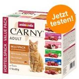 👉 Kattenvoer Animonda Carny Maaltijdzakjes Multipack 8 x 85 g - (6 soorten) 4017721830706