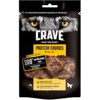 👉 6 x 55 g Huhn Crave Protein Chunks Hundesnacks Ergänzungsfutter Hund 4008429127175