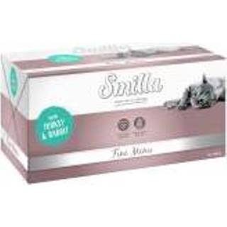 👉 8x100 g Smilla Fine Menu Pute und Lamm getreidefreies Katzenfutter nass 4062911004917