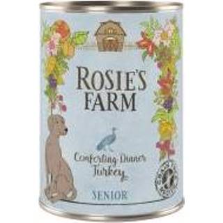 👉 Senior hondenvoer Rosie's Farm 6 x 400 g - Senior: Kalkoen 4062911002562