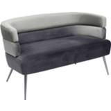 👉 Sofa retro active grijs gelakt staal Kare Sandwich Grey 4025621847816