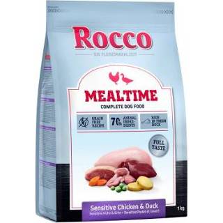 👉 Hondenvoer Rocco Mealtime Sensitive - Kip en Eend 1 kg 4062911000391