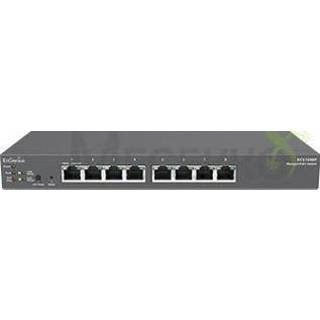 👉 Netwerk-switch zwart mannen EnGenius ECS1528FP Managed L2+ Gigabit Ethernet (10/100/1000) 1U Power over Eth 4713361934995