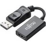 👉 Fujitsu S26391-F6055-L212 DisplayPort 1.2 HDMI 2.0 Zwart kabeladapter/verloopstukje