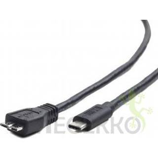 👉 Gembird CCP-USB3-MBMCM-1M 1m USB C Micro-USB B Zwart USB-kabel
