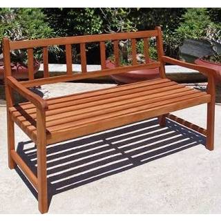 👉 Tuinbank bruin hardhout active Kensington 120 cm 4250525300635