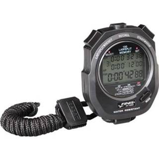 👉 Stopwatch zwart active Finis 3x 100m stopwatch,