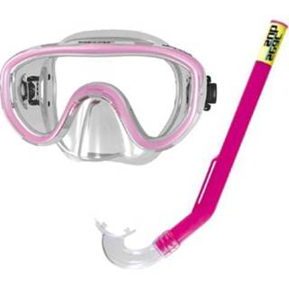 👉 Snorkelset roze silicone active kinderen SEAC kinder Marina, silicone, 8002908946758