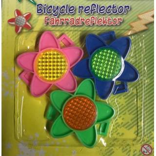 👉 Fietsreflector active Fietsreflectoren grote bloemvorm 3 stuks 8711252723105