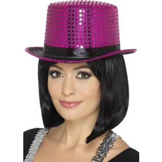 👉 Hoge hoed roze active Mooie met glitters 5020570418505
