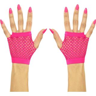 Vingerhandschoen roze active Mooie korte vingerhandschoenen 8003558148950