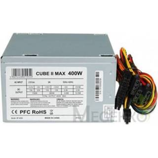 Netvoeding zilver IBox CUBE II power supply unit 400 W ATX 5901443051954