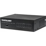 👉 Netwerk-switch zwart Intellinet 561204 Gigabit Ethernet (10/100/1000) Power over (PoE) 766623561204