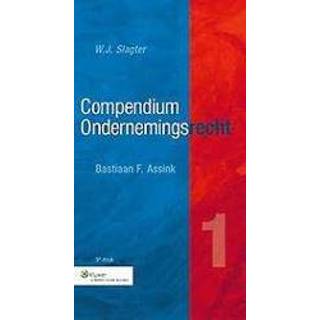 👉 Compendium van het ondernemingsrecht. Paperback 9789013076455